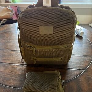 Green Mesh Medium Dagne Dover Diaper Bag